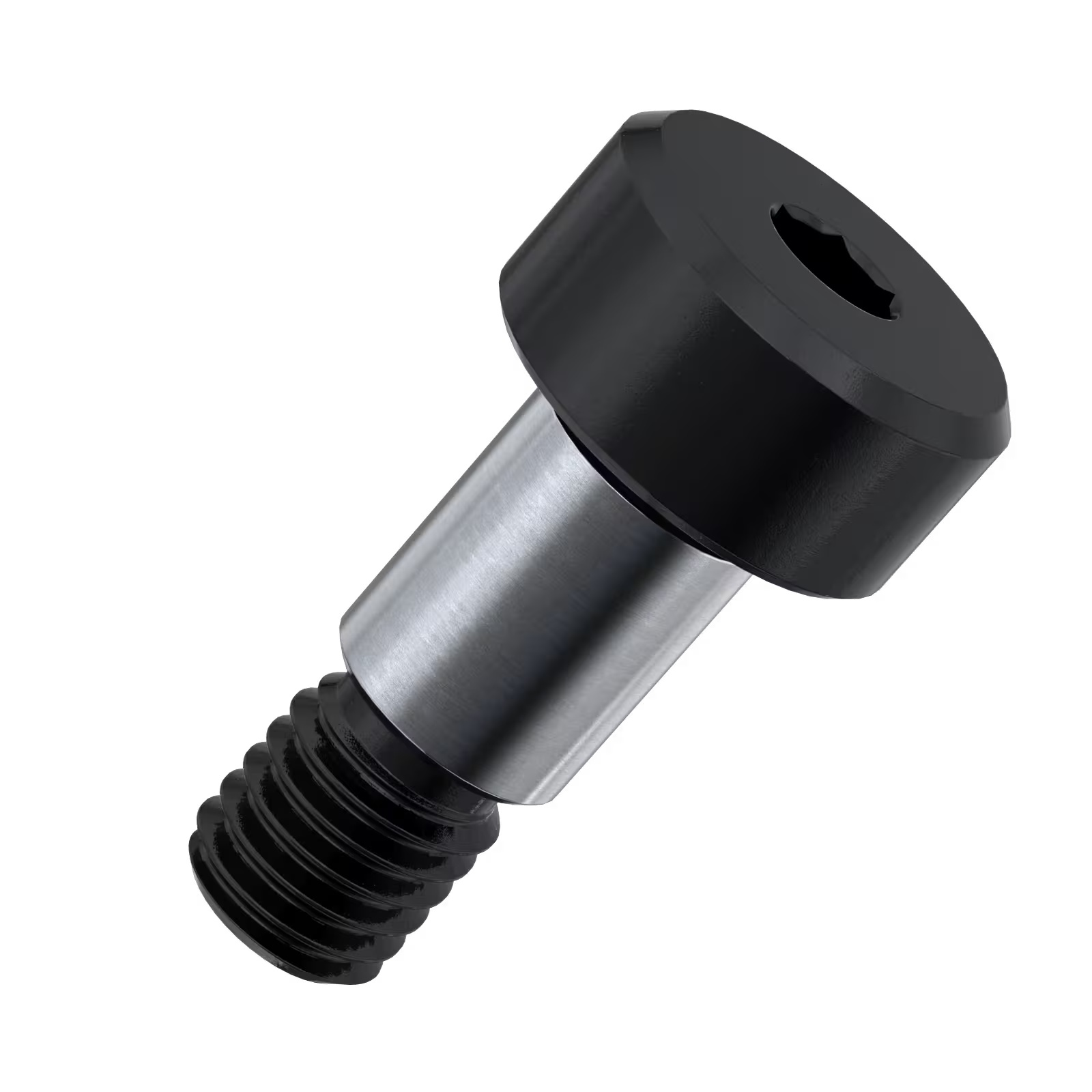 Picture of Brighton Best 537002 M8X18 mm Socket Shoulder Screws 12.9 Iso 7379 Thermal Black Oxide